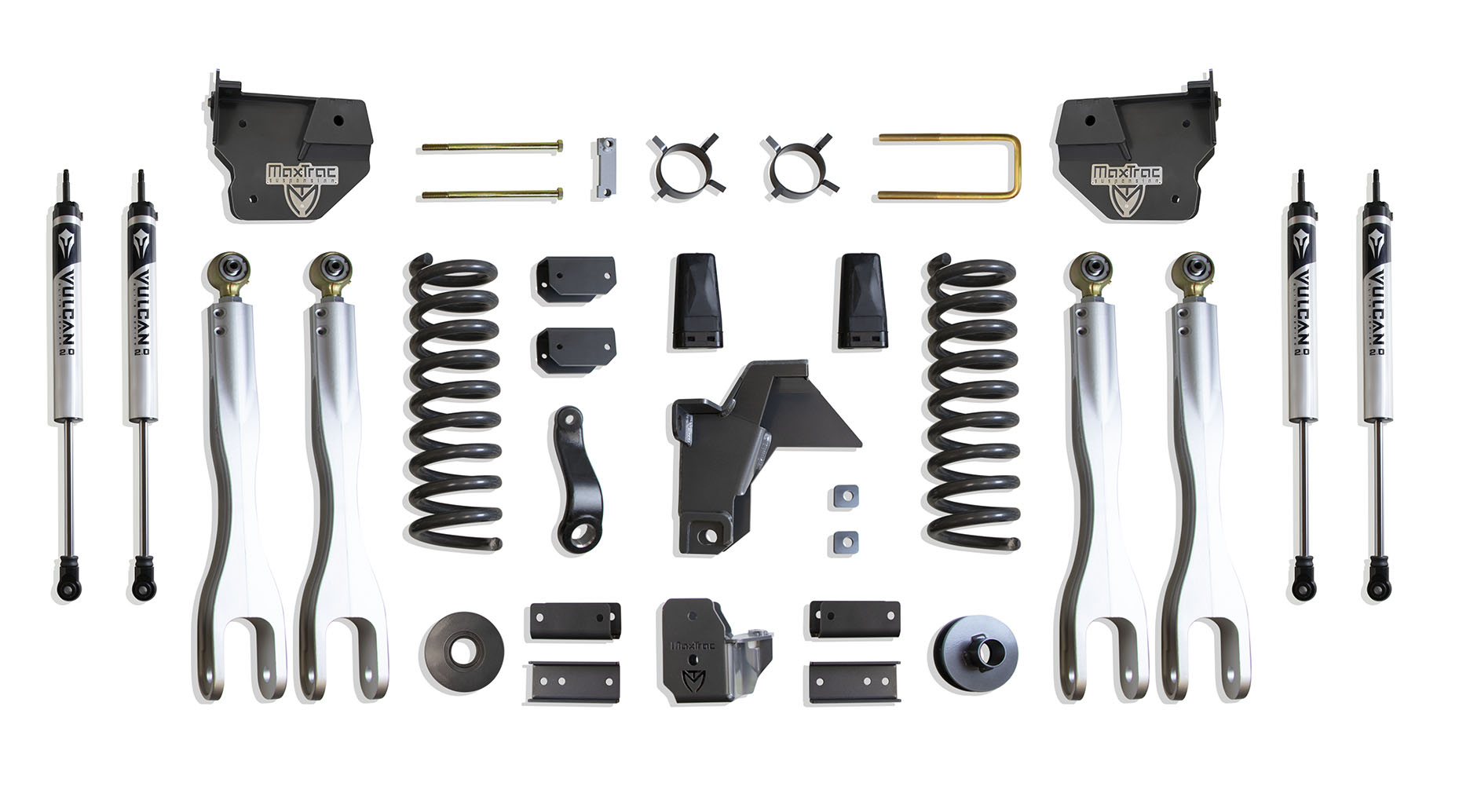 2019-2024 RAM 2500 4WD DIESEL 8" LIFT KIT W/ 4-LINKS (VULCAN SHOCKS)