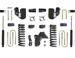 2019-2024 RAM 3500 4WD DIESEL 4" LIFT KIT (MAX TRAC SHOCKS) (FACTORY REAR AIR RIDE)