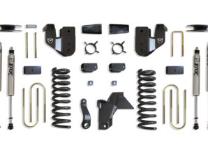 2019-2024 RAM 3500 4WD DIESEL 4" LIFT KIT (FOX SHOCKS) (FACTORY REAR AIR RIDE)