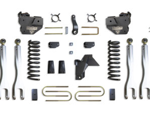 2019-2024 RAM 3500 4WD DIESEL 4" LIFT KIT W/ 4-LINKS (MAX TRAC SHOCKS) (FACTORY REAR AIR RIDE)