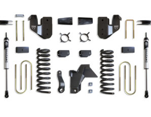 2019-2024 RAM 3500 4WD DIESEL 4" LIFT KIT (VULCAN SHOCKS) (FACTORY REAR AIR RIDE)