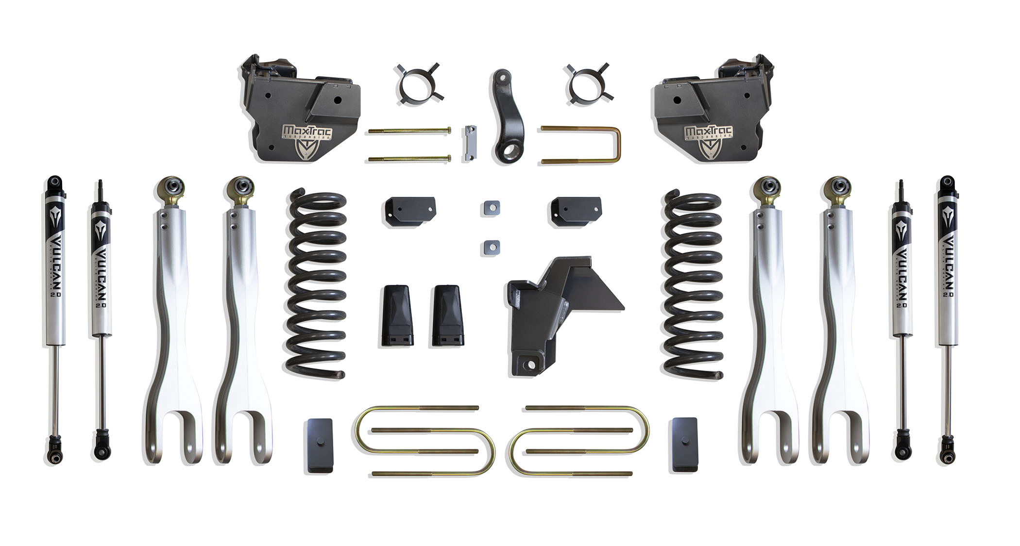 2019-2024 RAM 3500 4WD DIESEL 4" LIFT KIT W/ 4-LINKS (VULCAN SHOCKS)