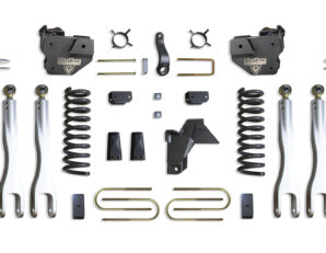 2019-2024 RAM 3500 4WD DIESEL 4" LIFT KIT W/ 4-LINKS (VULCAN SHOCKS) (FACTORY REAR AIR RIDE)