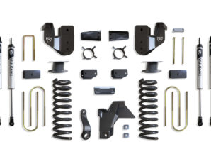 2019-2024 RAM 3500 4WD DIESEL 6" LIFT KIT (VULCAN SHOCKS) (FACTORY REAR AIR RIDE)
