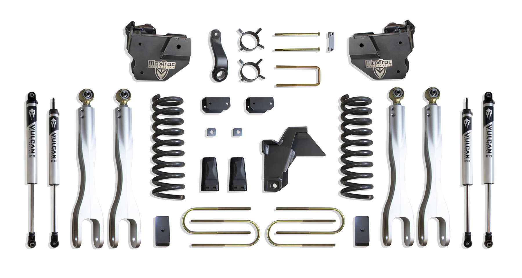 2019-2024 RAM 3500 4WD DIESEL 6" LIFT KIT W/ 4-LINKS (VULCAN SHOCKS)