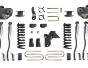 2019-2024 RAM 3500 4WD DIESEL 6" LIFT KIT W/ 4-LINKS (VULCAN SHOCKS) (FACTORY REAR AIR RIDE)