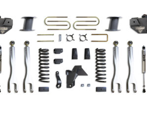 2019-2024 RAM 3500 4WD DIESEL 8" LIFT KIT W/ 4-LINKS (FOX SHOCKS) (FACTORY REAR AIR RIDE)