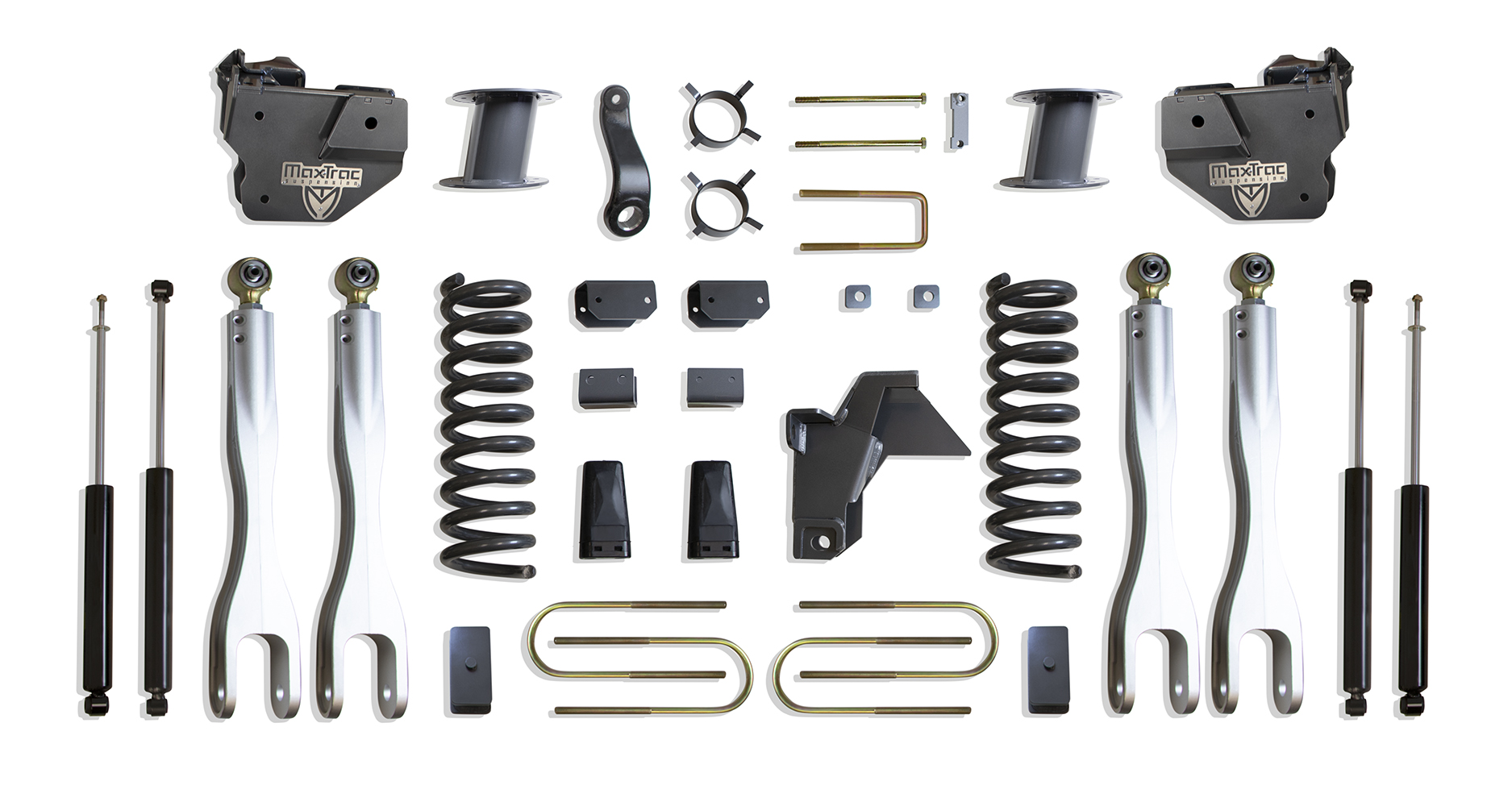 2019-2024 RAM 3500 4WD DIESEL 8" LIFT KIT W/ 4-LINKS (MAX TRAC SHOCKS) (FACTORY REAR AIR RIDE)