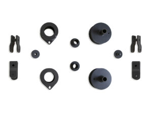 2018-2025 JEEP JL WRANGLER (INCL. 4XE HYBRID) 2.5"/2" SPACER KIT W/ SHOCK EXTENDERS