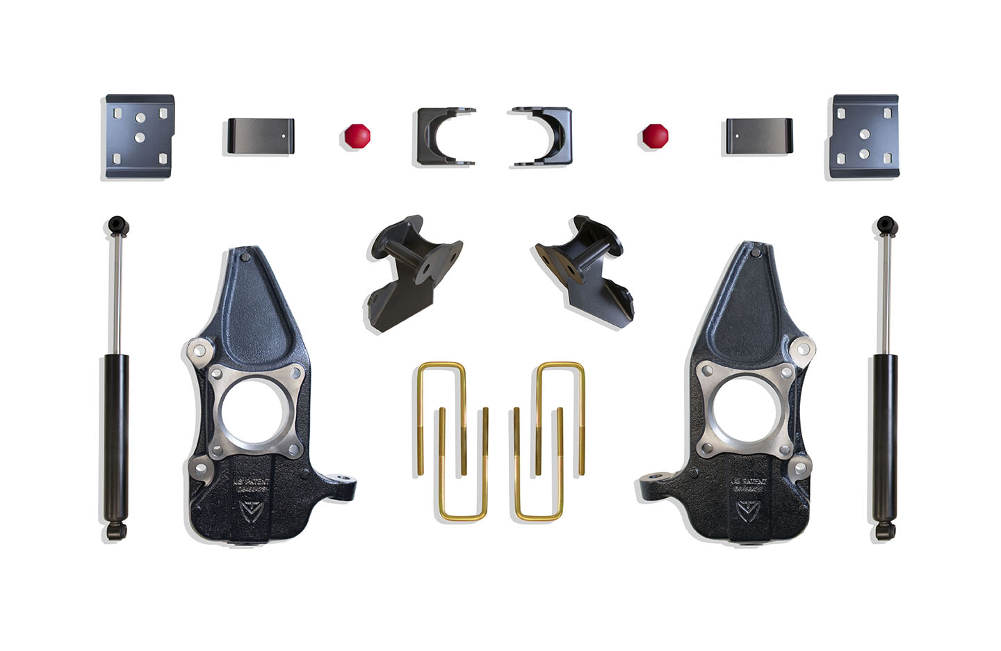2009-2014 F-150 2WD 2"/4" LOWERING KIT (SPINDLES) (REQUIRES 22" RIMS OR LARGER)