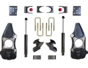 2009-2014 F-150 4WD 2"/4" LOWERING KIT (SPINDLES) (REQUIRES 22" RIMS OR LARGER)