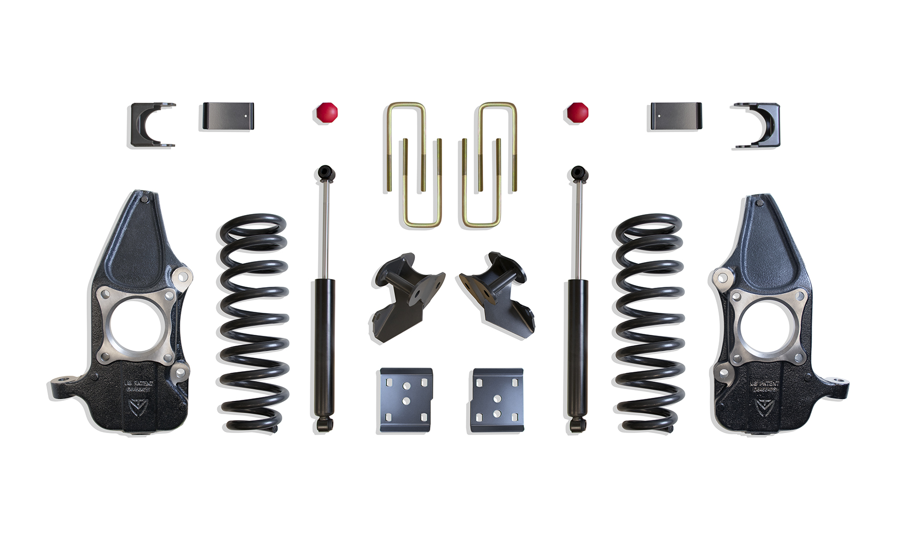2009-2014 F-150 4WD 3"/5" LOWERING KIT (SPINDLES, 4DR) (REQUIRES 22" RIMS OR LARGER)