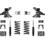 1988-1998 SILVERADO/SIERRA 1500 2WD 3"/5" LOWERING KIT (V8, HD ROTORS)
