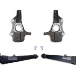 2021-2026 GM SUV 2"/3" LOWERING KIT (SPINDLES/REAR ARMS) (NON MAGNERIDE/ADAPTIVE RIDE) *** 50% MORE GROUND CLEARANCE OVER 0"-4" ARMS ***
