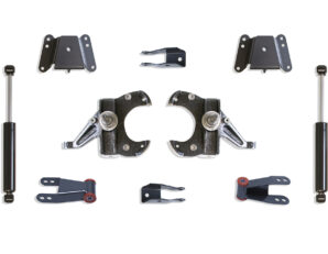 1973-1987 C10 2WD 2.5"/4" LOWERING KIT (1" THICK ROTORS)