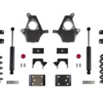 2007-2013 SILVERADO/SIERRA 1500 2WD/4WD 3"/5" LOWERING KIT (SPINDLES/COILS, EXT/CREW CAB)