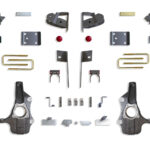 2019-2026 SILVERADO/SIERRA 1500 2WD/4WD 2"/4 LOWERING KIT (ADAPTIVE RIDE MODELS)