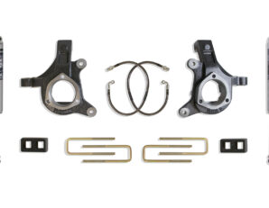 2007-2016 SILVERADO/SIERRA 1500 2WD 3" LIFT KIT (FOX SHOCKS) (CAST STEEL ARMS)