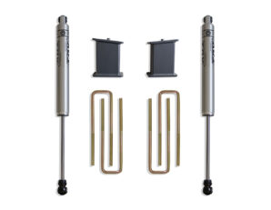 2007-2016 SILVERADO/SIERRA 1500 2WD 5" REAR LIFT BOX KIT W/ FOX SHOCKS