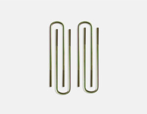 2017-2025 F-250/F-350 4WD SEMI ROUND U-BOLTS (18.5" X 3.125" X 5/8") (6" BLOCKS)