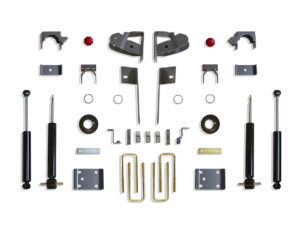 2019-2025 SILVERADO/SIERRA 1500 2WD/4WD 2"/4" LOWERING KIT (STRUTS)