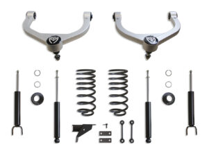 2019-2025 RAM 1500 (6-LUG) 2WD/4WD 2"/4" LOWERING KIT W/ CAMBER CORRECTION UPPER ARMS