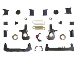 2014-2016 SILVERADO/SIERRA 1500 2WD/4WD 7" CROSSMEMBER LIFT KIT (CAST STEEL ARMS)