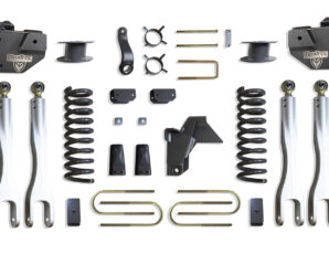 2019-2024 RAM 3500 4WD DIESEL 6" LIFT KIT W/ 4-LINKS (VULCAN RESERVOIR SHOCKS) (FACTORY REAR AIR RIDE)