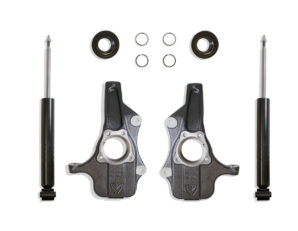 2021-2025 GM SUV 2"/3" ADJUSTABLE HEIGHT LOWERING KIT (SPINDLE/REAR STRUTS) (NON MAGNERIDE/ADAPTIVE RIDE)