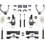2019-2026 SILVERADO/SIERRA 1500 2WD/4WD 4"/6" LOWERING KIT W/ C-NOTCH (W/ CAMBER CORRECTION UCA'S) *** ETA SUMMER 2026 ***